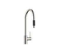 Dornbracht Tara Ultra mitigeur d'évier 33870875-06, coulissant, avec fonction douche, saillie 240 mm, platine mat