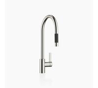 Dornbracht TARA ULTRA Mitigeur monocommandé Pull-down avec fonction douche, saillie 240mm, 33870875-06, Couleur: Platine Mat