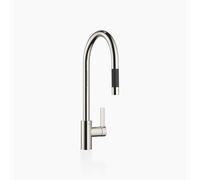 Dornbracht TARA ULTRA Mitigeur monocommandé Pull-down avec fonction douche, saillie 240mm, 33870875-08, Couleur: platine