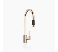 Dornbracht TARA ULTRA Mitigeur monocommandé Pull-down avec fonction douche, saillie 240mm, 33870875-46, Couleur: Champagne brossé