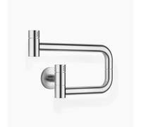Dornbracht TARA ULTRA POT FILLER vanne d'eau froide, orientable, saillie 500mm, 30805875-93, Couleur: Chrome Mat