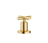 Dornbracht Tara valve latÃ©rale, fermeture Ã droite, froid ou chaud, 20000892, Coloris: laiton brossÃ© - 20000892-28