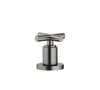 Dornbracht Tara. vanne latérale 20000892-99 fermeture à droite, froid ou chaud, platine foncé mat