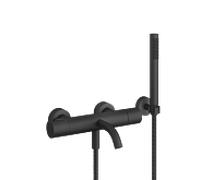 Dornbracht thermostat de Meta 34234979-33 pour montage mural, avec kit, noir mat