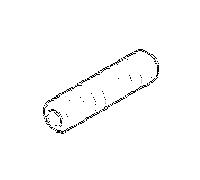 Dornbracht tige filetée M4 x 16 DIN 916 09311108490 15x3x3
