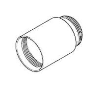 Dornbracht tuyau bec de bidet 04214001400-06 platine mat