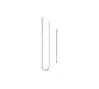 Dornbracht tuyau de douche en métal 28323970-09 2000 / 2 "x 3/8" x 2250 mm, en 2 parties, laiton
