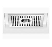 Dornbracht Universeel tête de douche pluie encastrée au plafond avec éclairage 30x24cm avec surface platine polie. 28044980-99
