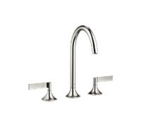 Dornbracht Vaia à trois trous 20713819-06 pour lavabo, avec garniture de vidage , mat platine