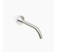 Dornbracht VAIA Bec déverseur mural pour lavabos, sans garniture de vidage, saillie 190mm, 13800809-08, Couleur: platine