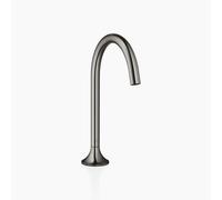 Dornbracht VAIA Bec déverseur pour lavabo sans garniture de vidage, saillie 168 mm, 13716809-19, Couleur: Chrome foncé