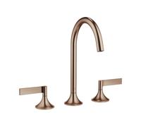 Dornbracht VAIA Mélangeur de lavabo à trois trous avec vidage, poignée à levier, saillie 168mm, 20713819-42, Couleur: bronze brossé