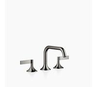 Dornbracht VAIA Mélangeur de lavabo à trois trous avec vidage, poignée à levier, saillie 165mm, 20705819-19, Couleur: Chrome foncé