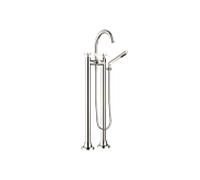 Dornbracht Vaia mitigeur bain 2 trous 25943809-08 à poser, avec set de douche, platine