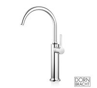 Dornbracht Mitigeur monocommande Vaia 33534809-00 pour lavabo, avec base surélevée, sans garniture de vidange, chromé