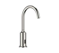 Dornbracht VAIA robinetterie de lavabo, fonction ouverture et fermeture électrique, sans vidage, alimentation par pile/réseau, 44521809-06, Couleur: Platine Mat