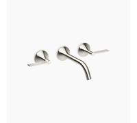 Dornbracht VAIA Mitigeur lavabo mural sans vidage, manette, saillie 190 mm, 36712819-08, Couleur: platine