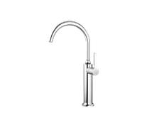 Dornbracht Mitigeur monocommande Vaia 33534809-00 pour lavabo, avec base surélevée, sans garniture de vidange, chromé