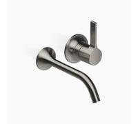 Dornbracht VAIA Mitigeur monocommandé mural pour lavabo sans vidage, saillie 190mm, 36860809-99, Couleur: foncé Platine mat