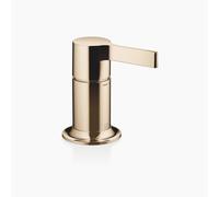 Dornbracht VAIA Mitigeur monocommandé pour bain pour montage sur bord de baignoire ou de carrelage, rosace 78mm, 29300809-47, Couleur: Champagne