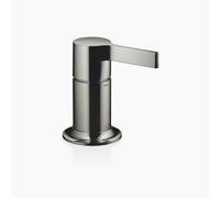 Dornbracht VAIA Mitigeur monocommandé pour bain pour montage sur bord de baignoire ou de carrelage, rosace 78mm, 29300809-19, Couleur: Chrome foncé