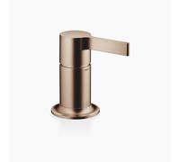 Dornbracht VAIA Mitigeur monocommandé pour bain pour montage sur bord de baignoire ou de carrelage, rosace 78mm, 29300809-42, Couleur: bronze brossé