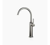 Dornbracht VAIA Mitigeur monocommandé pour lavabo avec pied surélevé sans vidage, saillie 201 mm, 33534809-19, Couleur: Chrome foncé