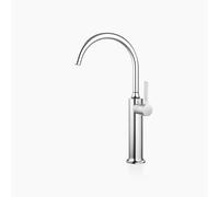Dornbracht VAIA Mitigeur monocommandé pour lavabo avec pied surélevé sans vidage, saillie 201 mm, 33534809-00, Couleur: chrome