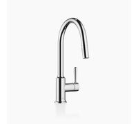 Dornbracht VAIA Mitigeur monocommandé Pull-down avec fonction douche, saillie 240mm, 33870809-00, Couleur: chrome
