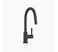 Dornbracht VAIA Mitigeur monocommandé Pull-down avec fonction douche, saillie 240mm, 33870809-33, Couleur: Noir Mat