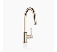 Dornbracht VAIA Mitigeur monocommandé Pull-down avec fonction douche, saillie 240mm, 33870809-47, Couleur: Champagne