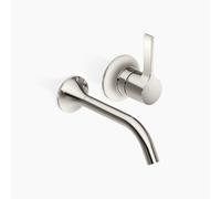 Dornbracht VAIA Mitigeur mural de lavabo sans garniture de vidage, saillie 190 mm, 36860809-08, Couleur: platine