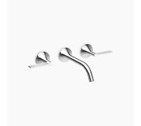 Dornbracht VAIA Mitigeur mural pour lavabo sans vidage, manette, saillie 190mm, 36712819-00, Couleur: chrome