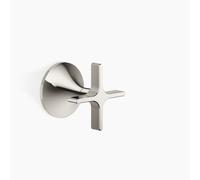 Dornbracht VAIA robinet encastré, fermeture à droite 3/4, poignée croisillon, 36608809-08, Couleur: platine