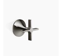Dornbracht VAIA robinet encastré, fermeture à droite 3/4, poignée croisillon, 36608809-19, Couleur: Chrome foncé