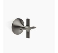 Dornbracht VAIA robinet encastré, fermeture à droite 3/4", poignée croisillon, -99, 36608809-99, Couleur: foncé Platine mat