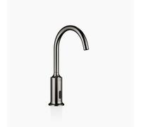 Dornbracht VAIA robinetterie de lavabo, fonction ouverture et fermeture électrique, sans vidage, alimentation par pile/réseau, 44521809-19, Couleur: Chrome foncé