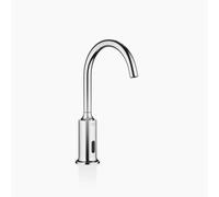 Dornbracht VAIA robinetterie de lavabo, fonction ouverture et fermeture électrique, sans vidage, alimentation par pile/réseau, 44521809-00, Couleur: chrome