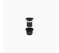 Dornbracht vanne à tamis 1 1/4, pour vasques sans trop-plein, 10110970-33, Couleur: Noir Mat