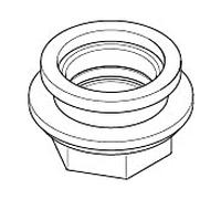 Dornbracht vis Batterie monotrou avec 0423100118890 Dichtungen G3/4