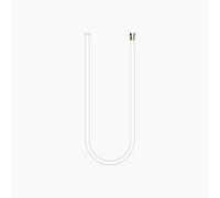 Dornbracht WATER TUBE Tuyau Kneipp, blanc, 2000mm, 28285979-47, Couleur: Champagne