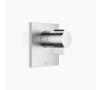 Dornbracht xTOOL thermostat encastré sans réglage de débit 1/2, plaques de recouvrement 120x120mm, 36501985-93, Couleur: Chrome brossé