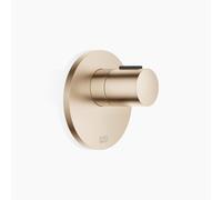 Dornbracht xTOOL thermostat encastré sans réglage de débit 3/4", plaques de recouvrement 124mm, 36503979-46, Couleur: Champagne brossé