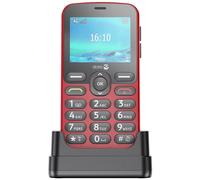 Doro 1880 6,1 cm (2.4 ) 113,7 g Rouge Téléphone d'entrée de gamme