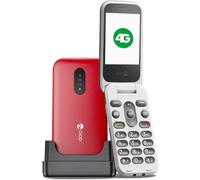 Téléphone portable basique Doro 2820 2,8" 4G Micro SIM Rouge Rouge G