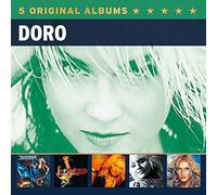 DORO - 5 ORIGINAL ALBUMS 5 CD (BOX-SET) (u.a "Live it","Cool Wolf") NEUF