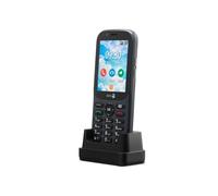Doro Téléphone portable 730X – IP54 – Touche SOS – Gris
