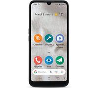 Doro 8100 4G Smartphone Senior - Téléphone Portable - Résistant à l'eau - Triple Caméra - Touche Assistance avec GPS - Écran 6.1" - Reconnaissance Visage - Android 12 Go (Noir)