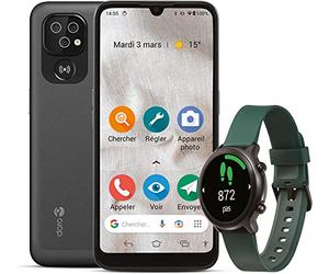 Doro 8100 + Doro Watch Vert Bundle