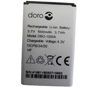 doro Batterie pour téléphone portable 1370, 1372, 2404 1000 mAh
